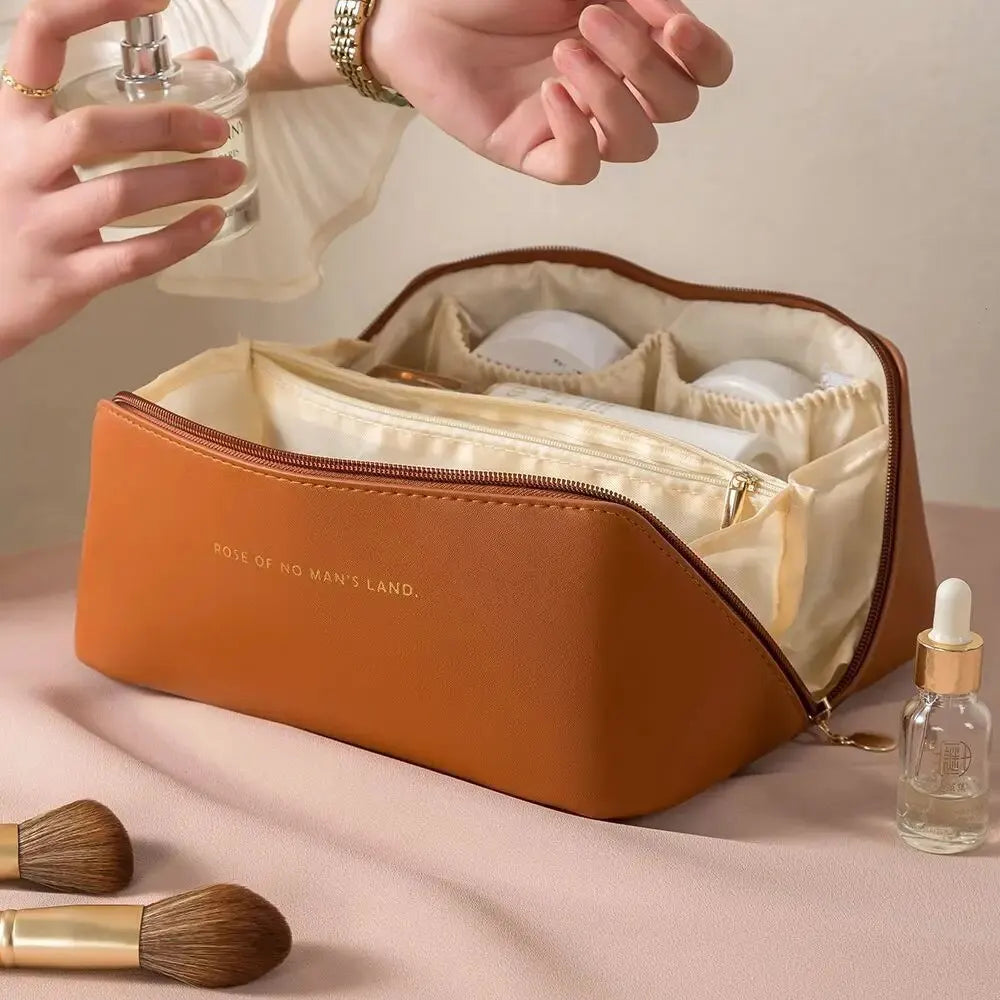 Trousse maquillage femme – organisateur de voyage luxe