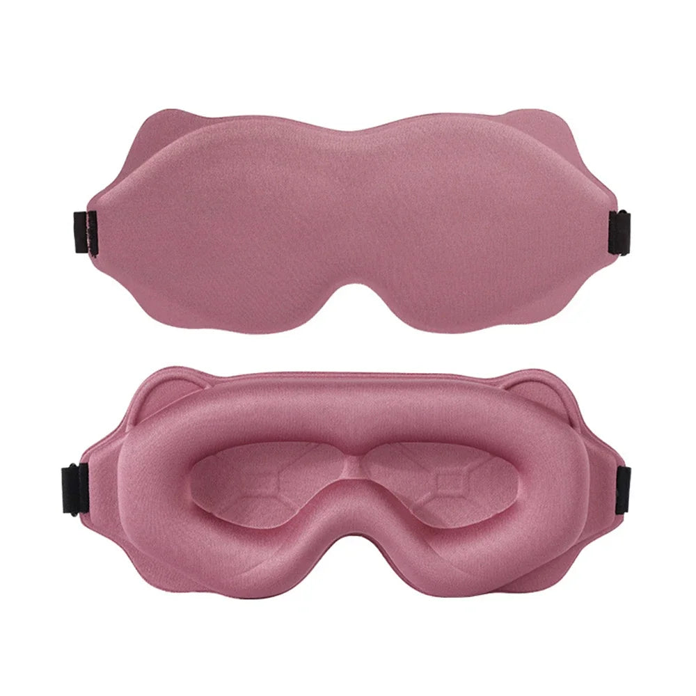 Masque de sommeil 3D – occultant, doux et rembourré