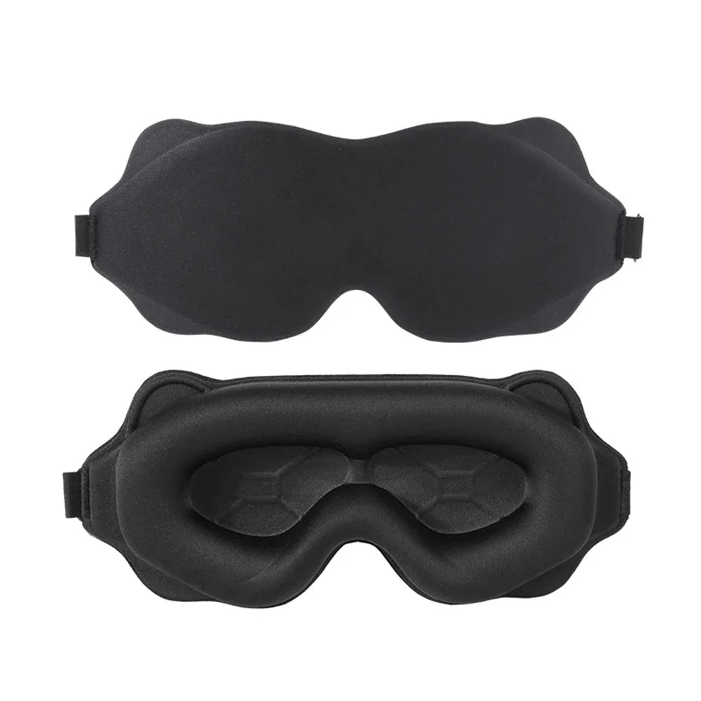 Masque de sommeil 3D – occultant, doux et rembourré