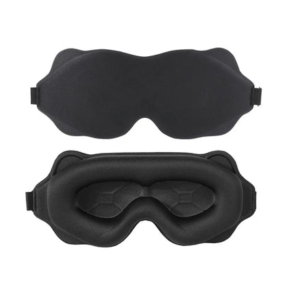 Masque de sommeil 3D – occultant, doux et rembourré