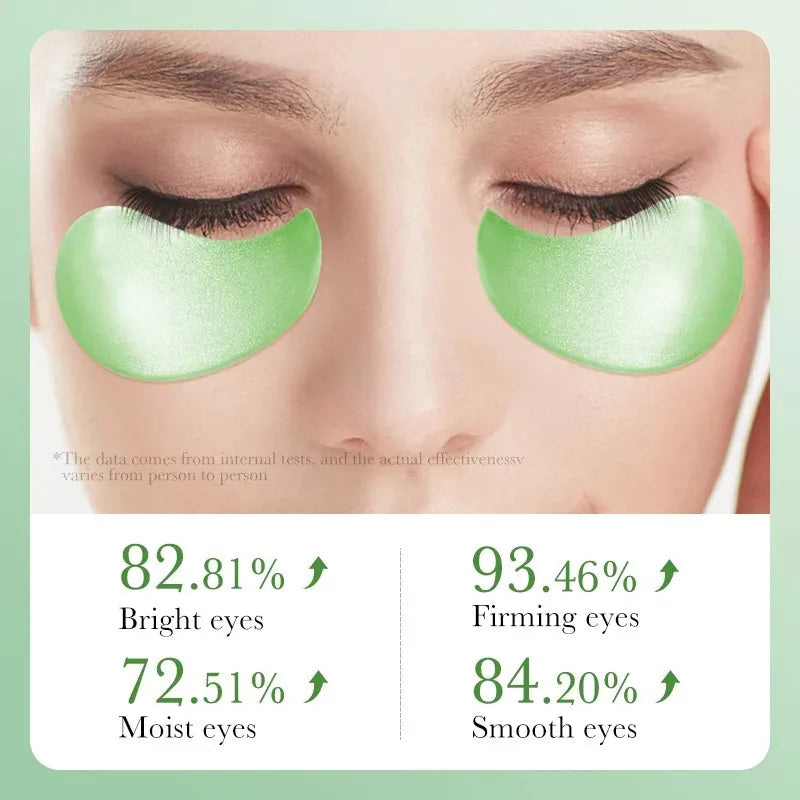 60 patchs yeux collagène & aloe vera – anti-cernes et hydratants