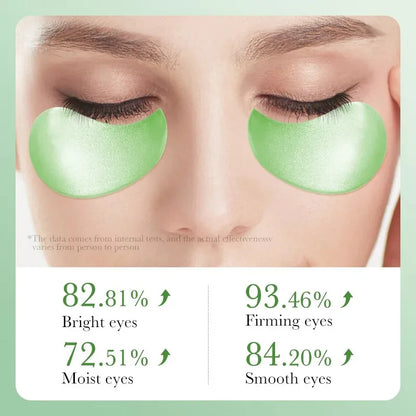 60 patchs yeux collagène & aloe vera – anti-cernes et hydratants