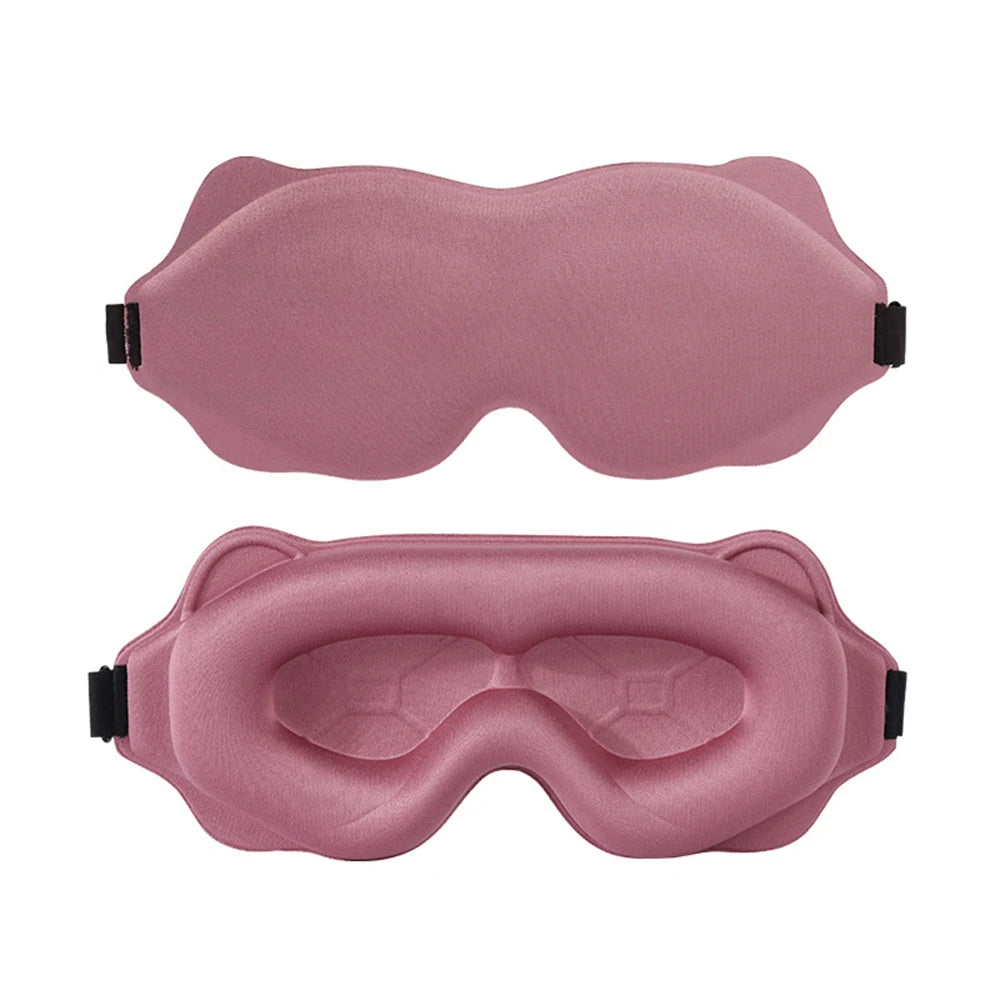 Masque de sommeil 3D – occultant, doux et rembourré