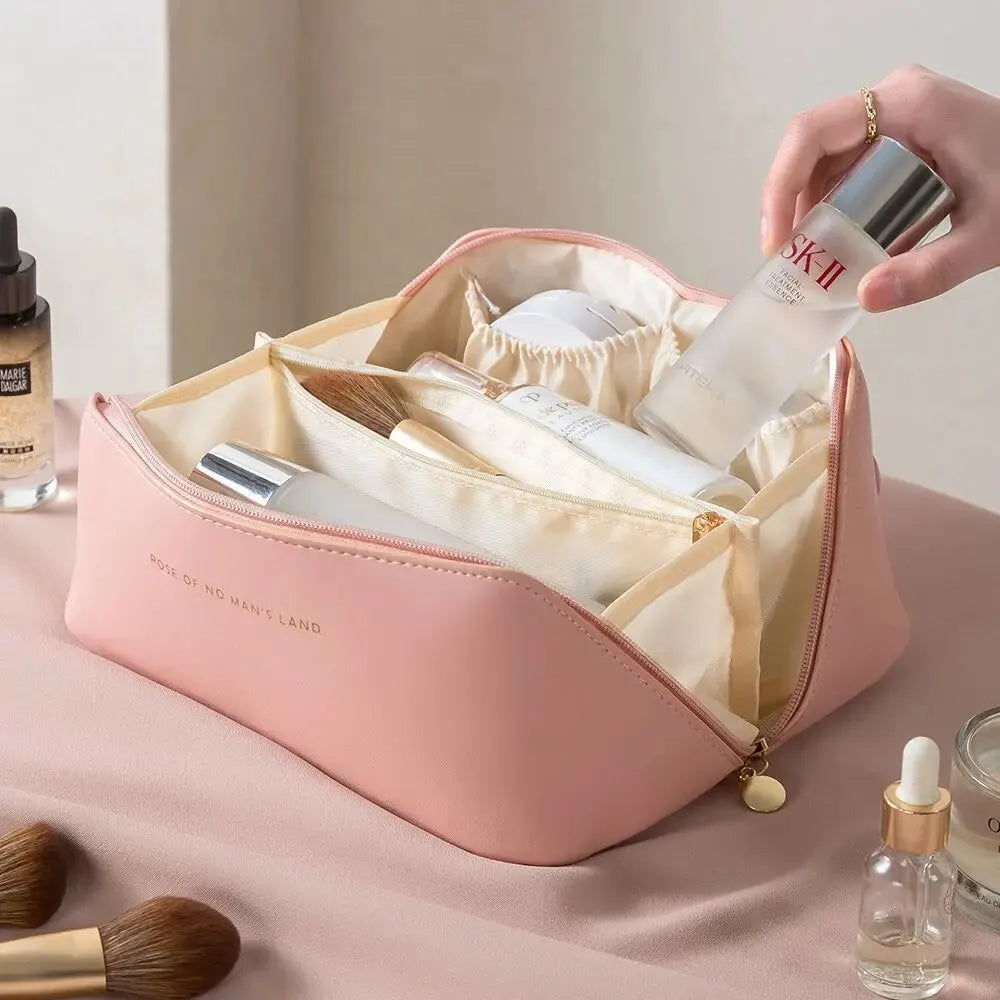 Trousse maquillage femme – organisateur de voyage luxe