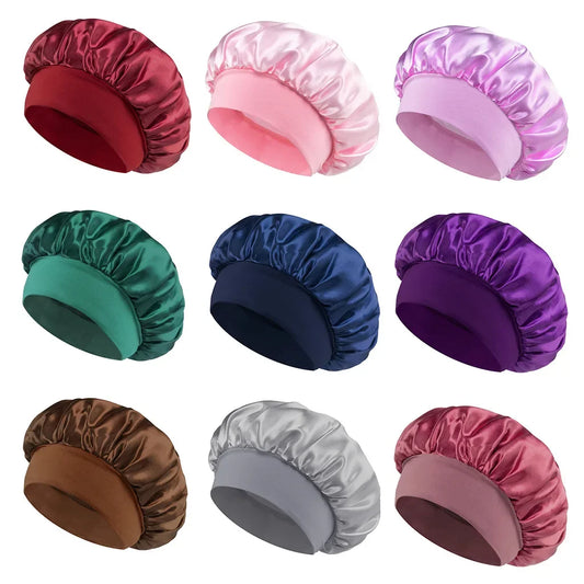 Bonnet de nuit satin femme – soin et protection des cheveux