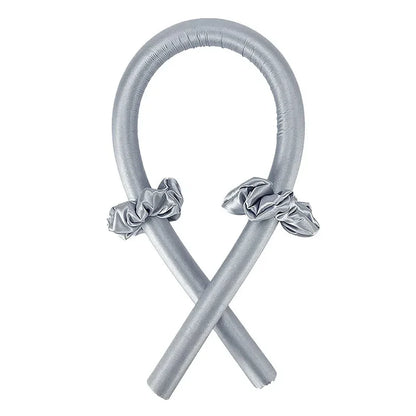 Bandeau boucles sans chaleur – ruban soie pour coiffure facile