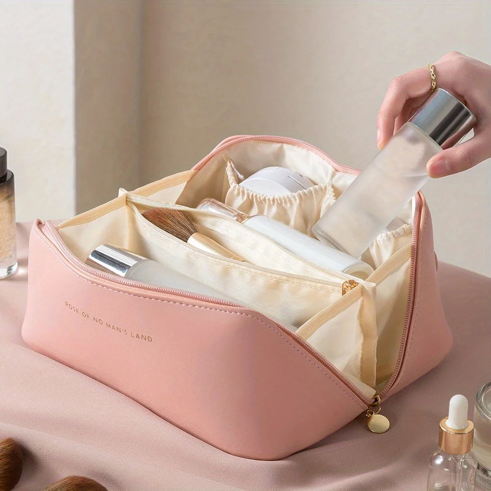Trousse maquillage femme – organisateur de voyage luxe