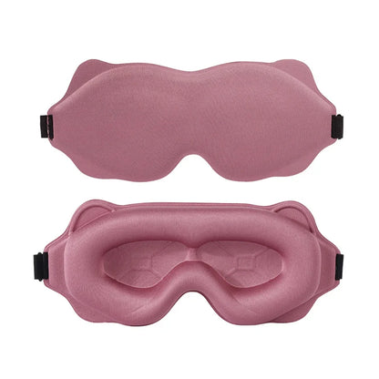 Masque de sommeil 3D – occultant, doux et rembourré