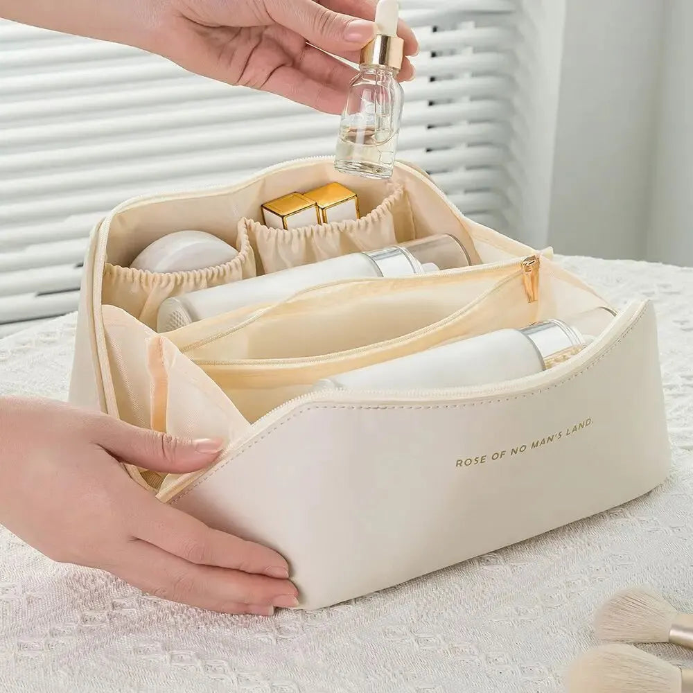 Trousse maquillage femme – organisateur de voyage luxe