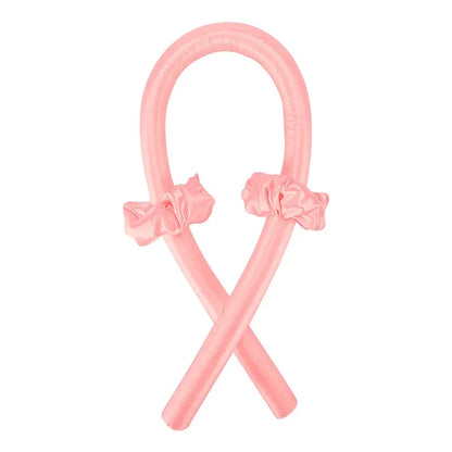 Bandeau boucles sans chaleur – ruban soie pour coiffure facile